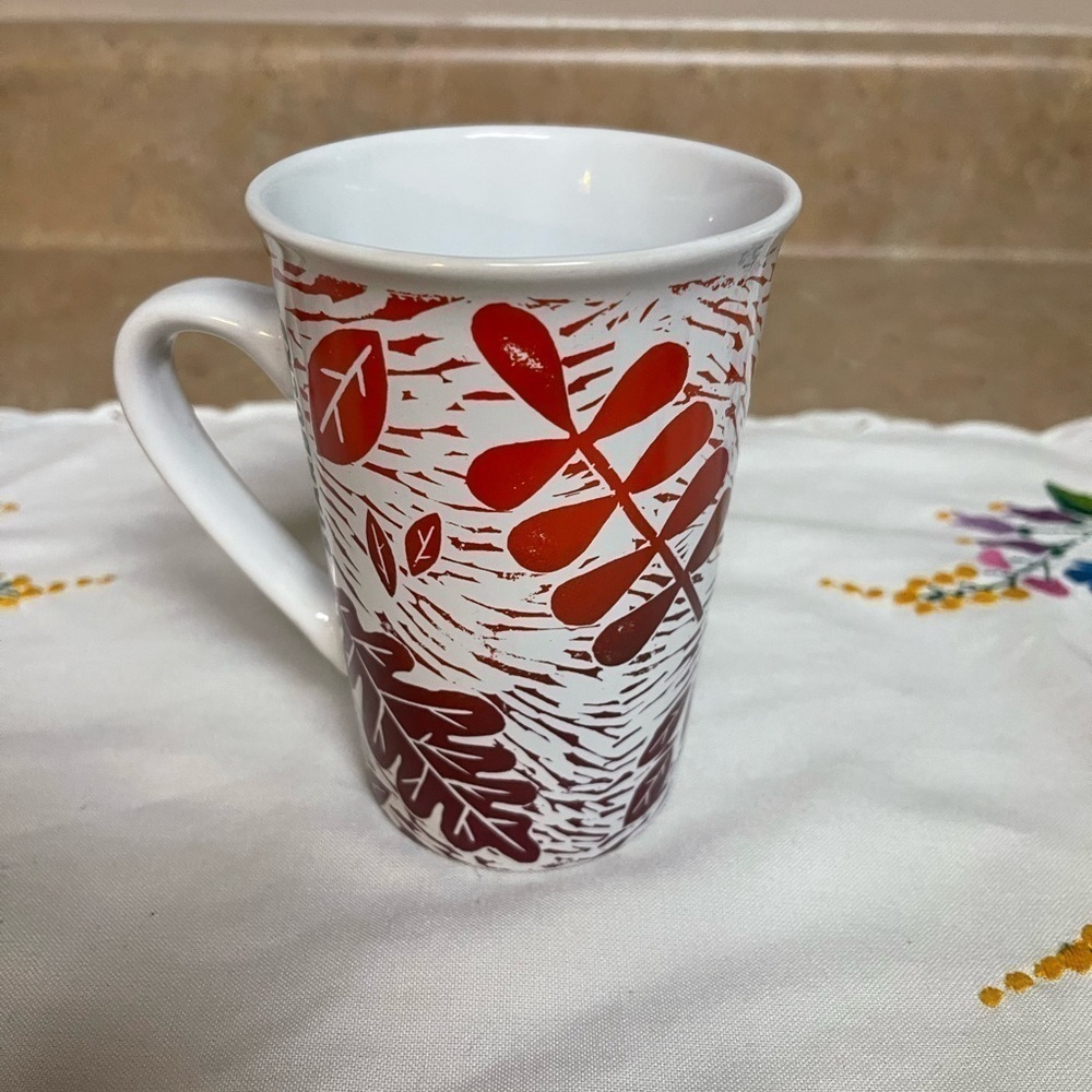 Lot of 2 STARBUCKS Holiday Coffee Mugs Thanksgiving Christmas. - Picture 3 of 9